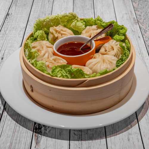 Momos gedämpft (2 Stück)