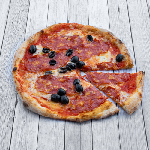 Pizza Diavola (scharf)