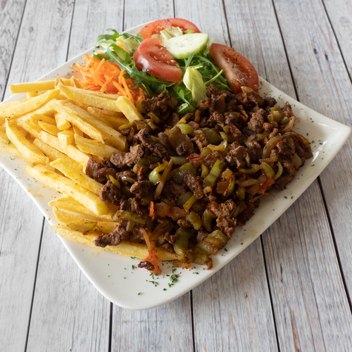 Lamm Kebab Teller (Sac Kavurma)
