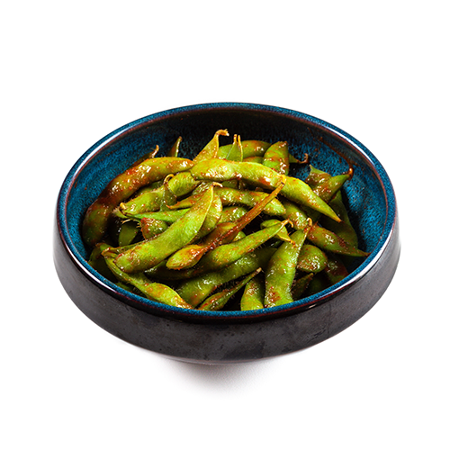 Scharfe Edamame