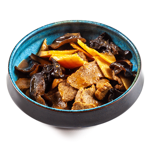 Rindfleisch mit Pilzen