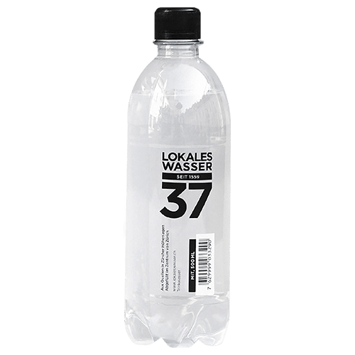 Lokales Wasser mit CO2 0.5l