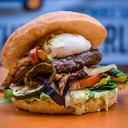 The Mediterranean Beef Burger
