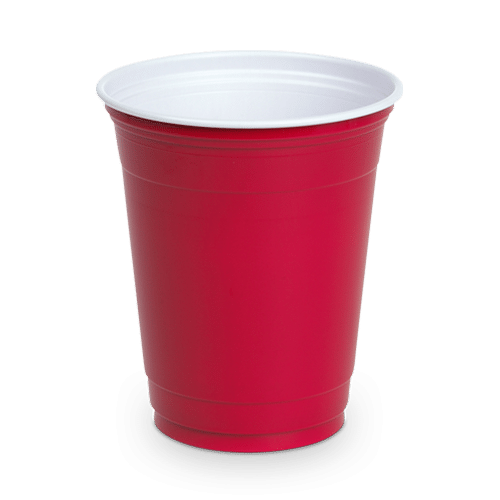 Partybecher Rot 0,4l
