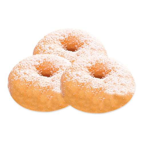 Mini Vanille Donut (3 Stück)