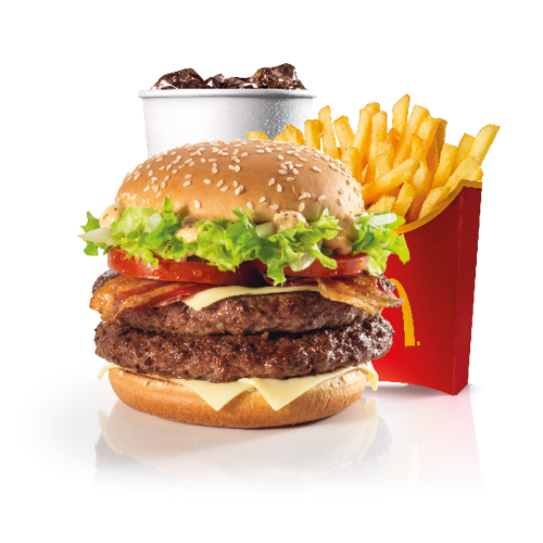 Big Tasty Double Bacon Menu