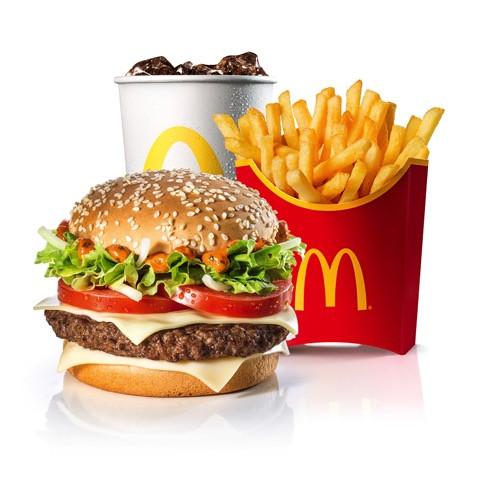 Big Tasty Smokey Single Menu