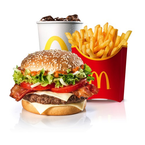 Big Tasty Smokey Single Bacon Menu