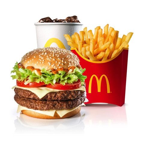 Big Tasty Smokey Double Menu
