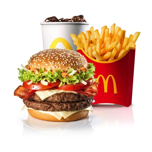 Big Tasty Summer Salsa Double Bacon Menu