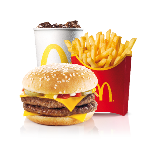 Double Cheeseburger Royal Menu