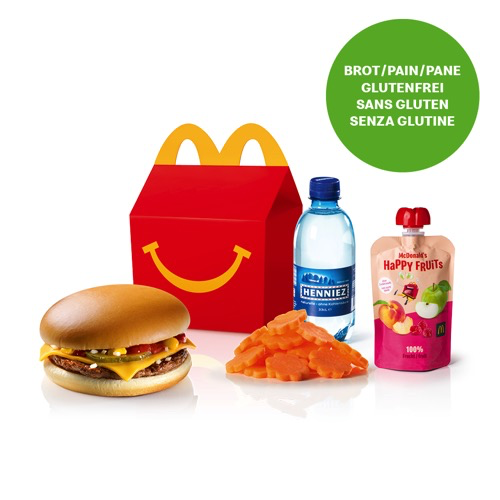 Happy Meal Cheeseburger glutenfrei