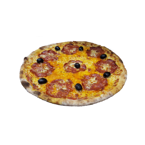 Pizza Calabrese (scharf)