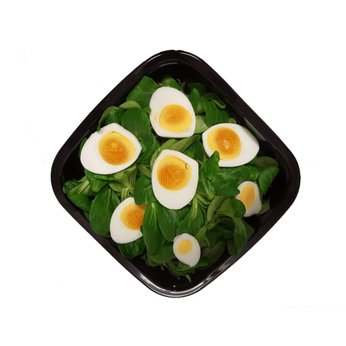 Nüsslisalat mit Ei