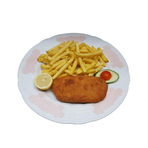 Hausgemachtes Cordon Bleu mit Schweinefleisch (250g)