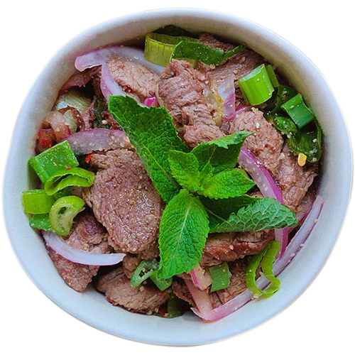 Laab Nam Tok (scharf)