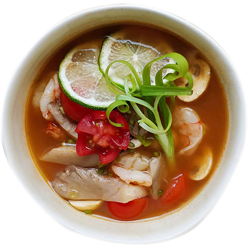 Tom Yam Gung (leicht scharf)