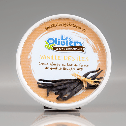 Glace Vanille des îles (135ml)