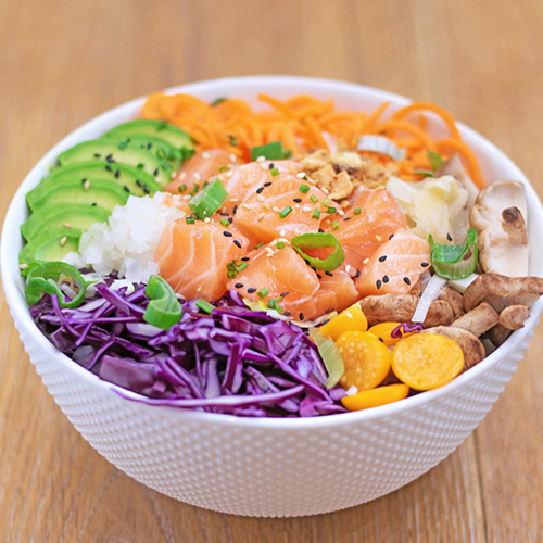 Poke Bowl Signature Saumon Erable