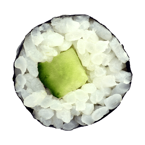 Kappa Maki (2 Stück, vegan)