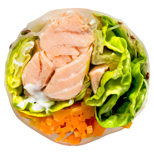 Salmon Summer Roll (4 Stück)