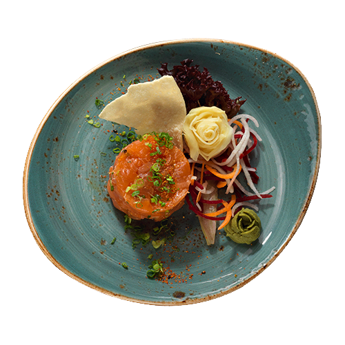 Spicy Lachs Tatar