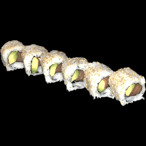 California roll saumon avocat