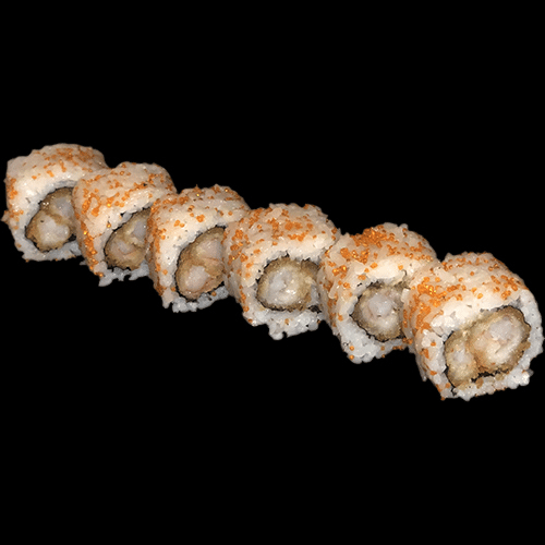 Red roll ebi fried
