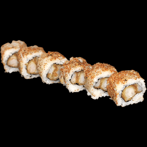 Spicy roll ebi fried