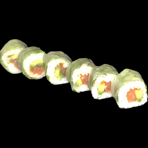 Spring roll saumon avocat tobiko