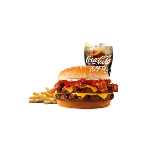 DOUBLE BACON KING® MENU
