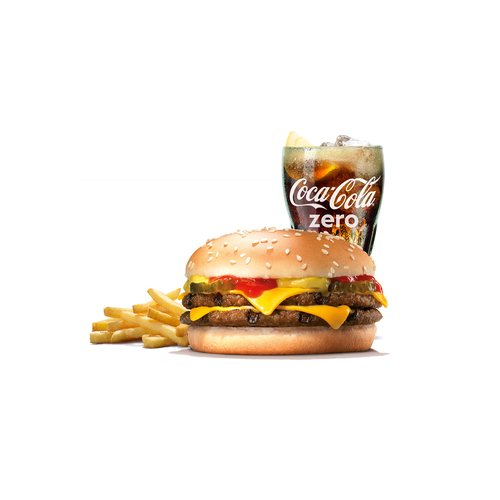 DOUBLE CHEESEBURGER MENU