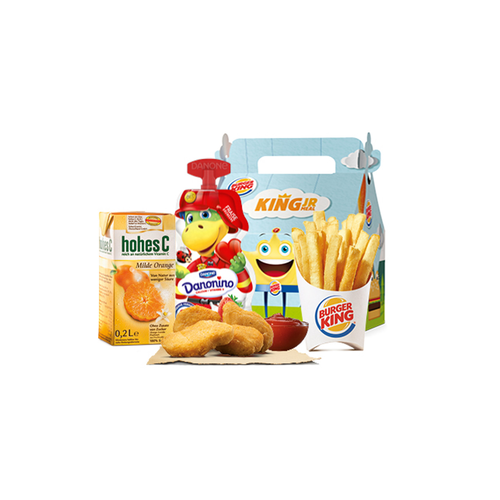 JUNIOR MEAL NUGGETS mit BK KING FRIES®