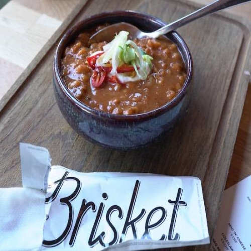 BBQ Brisket Beans