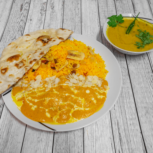 Menu Meal avec daal tadka