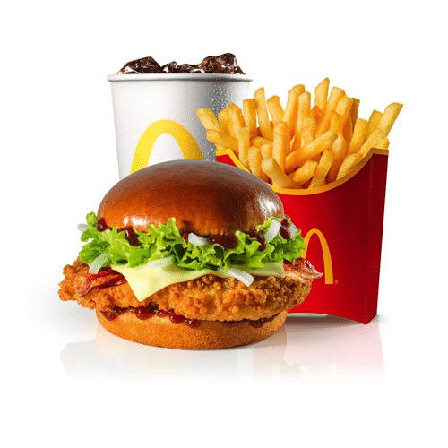Homestyle Chicken Spicy BBQ Bacon Menu