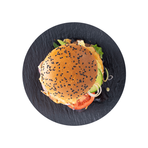The Seeger Burger, inkl. Pommes Frites