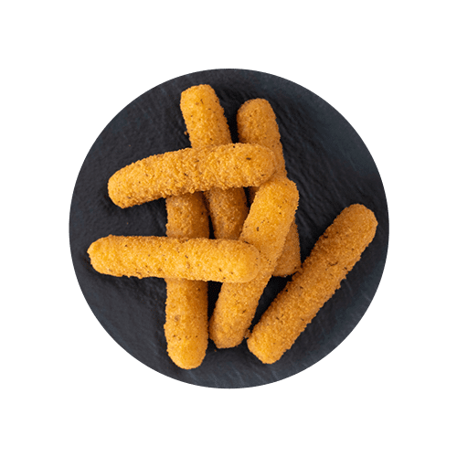Mozzarellasticks mit Kräuter Dip