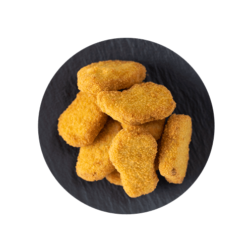 Vegi Nuggets (7 Stk) mit Haussauce