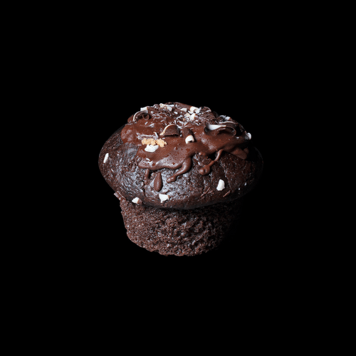 Muffin double chocolat