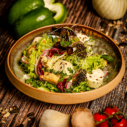Gemischter Blattsalat (vegetarisch)