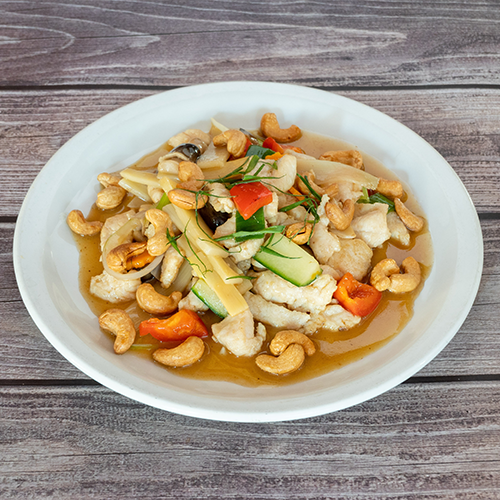 Poulet mit Kernels-Nüssen