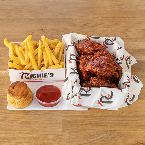 Spicy Chicken Combo (6 Stück)