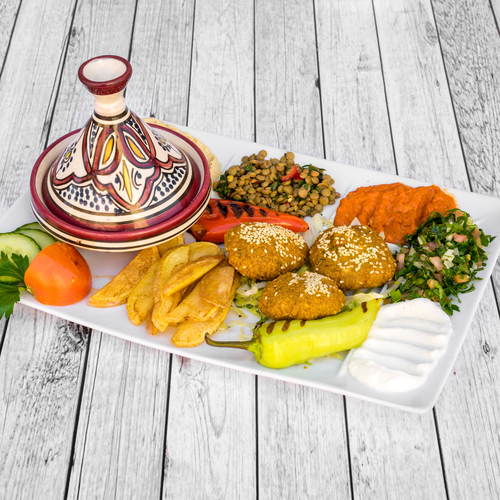 Vegi Mezze Teller