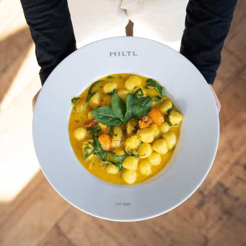 Gnocchi mit Safransauce