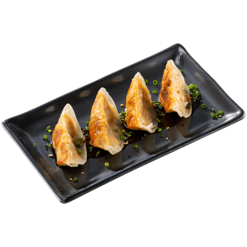 Gyoza mit Schweizer Poulet (4 Stück)