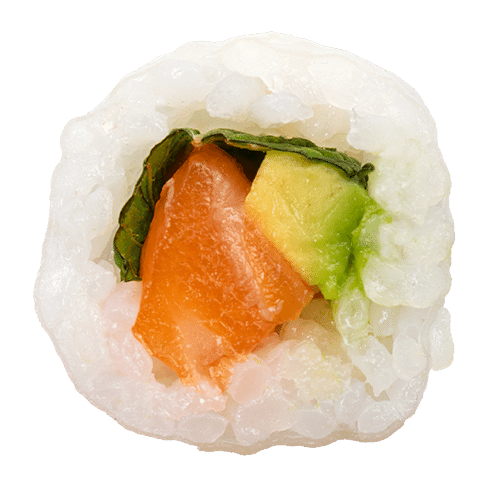 Salmon Mint Maki (6 Stück)