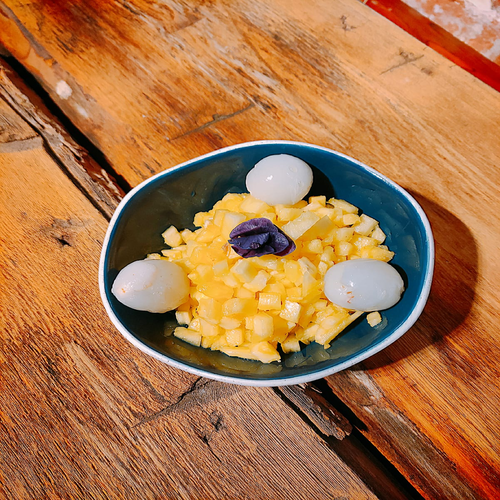 Tartare d'ananas