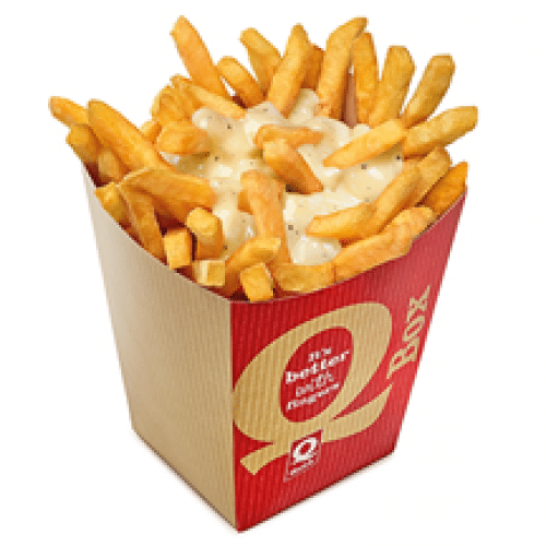 Grandes Frites Emmental Poivre