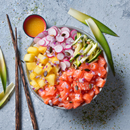 Poke bowl Fresh Salmon